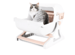 Sleek Kitty Corner Cat Litter Box - Image 3
