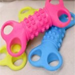 Durable Eco-Friendly Dog Bone Biting Toy - Image 3