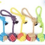 Handcrafted Cotton Rope Dog Leash Toys