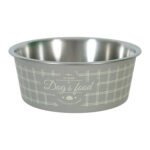 Zolux food dog bowl taupe