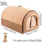 All-Season Pet Bed Kennel for Small to Large Pets - Image 5