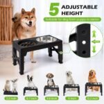 Dog Bowl Stand with 3 Bowls - Image 4