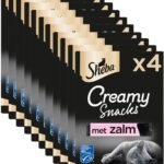 Sheba cat snacks - creamy treats salmon - 44 pieces