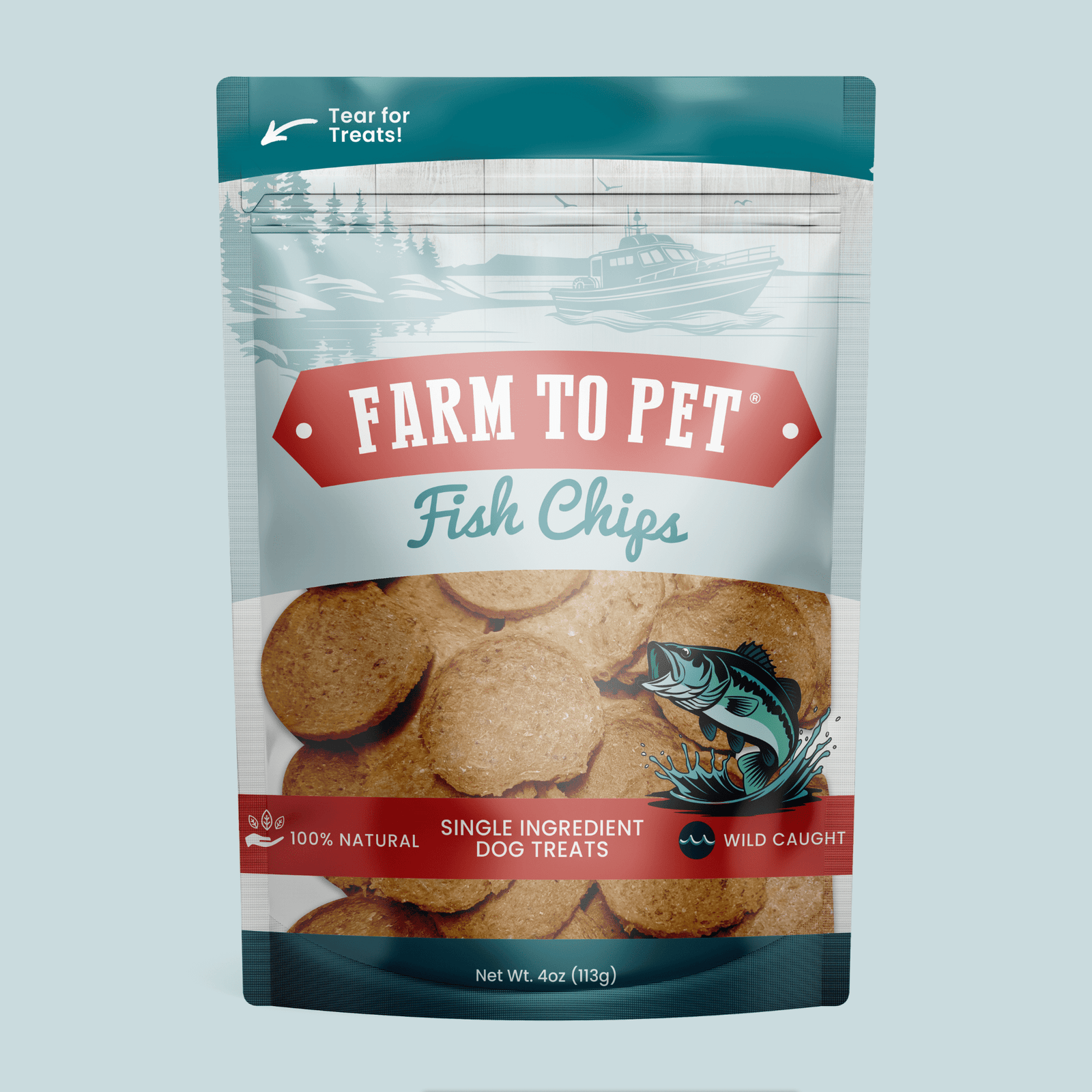 Fish Chips for Dogs | Wild-Caught Fish Dog Treats - Image 6