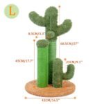 Cactus Cat Tree Toy - Image 3