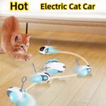 Interactive Remote-Controlled Cat Car Toy