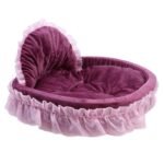 Cozy Haven Lace Pet Bed - Image 14