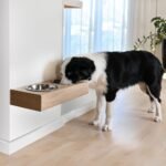 Wooden Elevated Dog Bowl Stand, 3 Sizes for Dogs and Cats