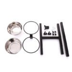 Stainless steel liftable dog bowl - Image 3