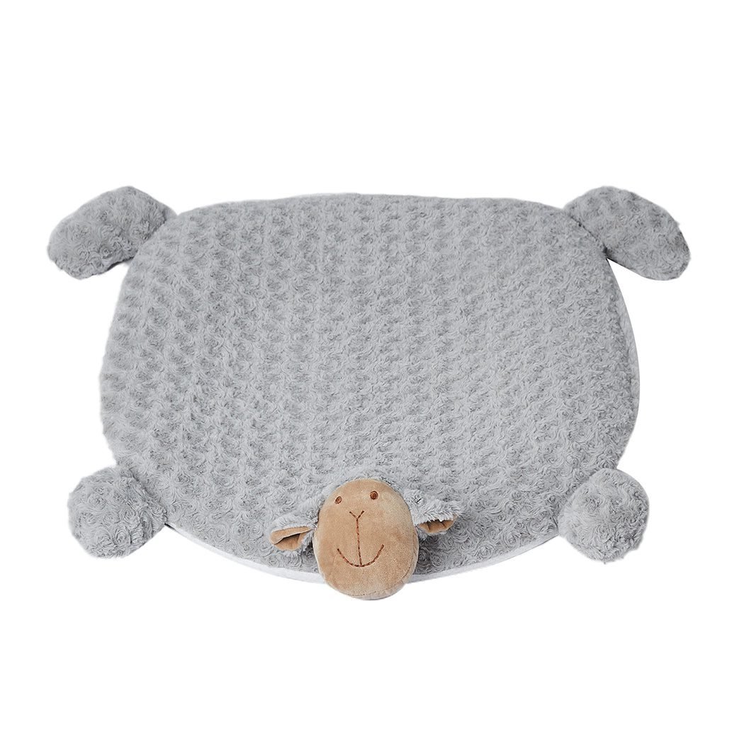 idropship02_e37ca15e-dccb-4ffe-b36f-2517ee18735b.jpg NNEIDS PaWz Pet Bed Cat Calming Beds Dog Squeaky L Grey Large - Image 1